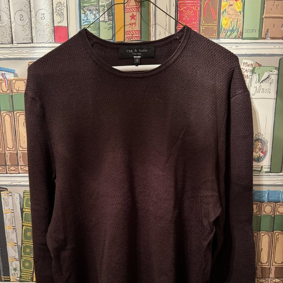 Rag and Bone - Brown Wool/Acrylic Sweater - Size L - Picture 1 of 4